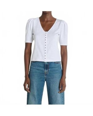 Nation Ltd Jen Button Up Blouse - Blue