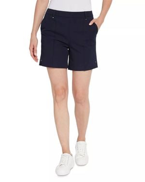 Lyssé Amanda Stretch Twill Short - Blue