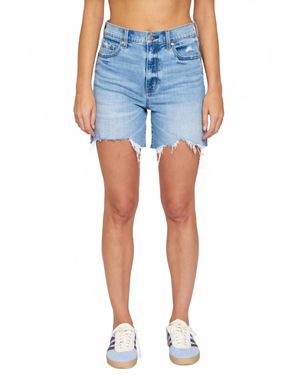 DAZE Sun Jean Shorts - Blue