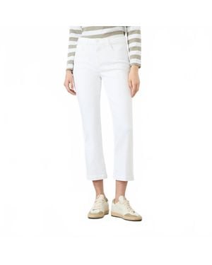 L'Agence Ali High Rise Flare - White