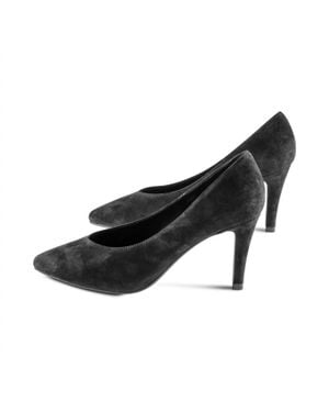 Vaneli Sareen Suede Stiletto Heel - Black