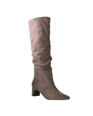 Chinese Laundry Noey Suede Boots - Brown