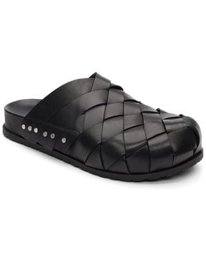 Ash Tor Leather Sandal - Black