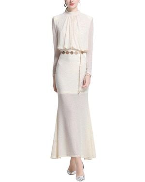 Kaimilan Midi Dress - White