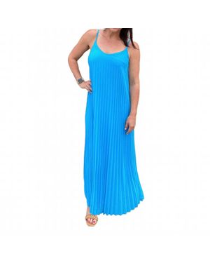 Skies Are Blue Sadie Dress - Blue