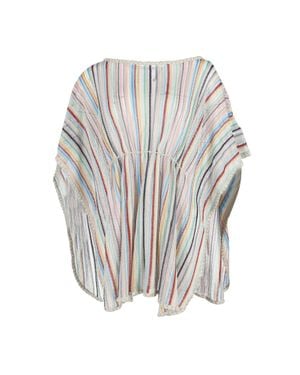 Missoni Striped Cover-Up Tunic - White