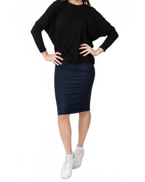 KMW Dolman Sleeve Top - Black