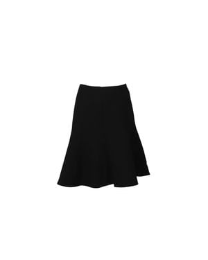 Temperley London Knee-Length Silk Skirt - Black