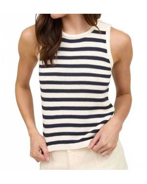 The Workshop Studio Lina Knit Tank Top - Black