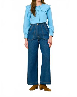 Olivia by Livro Liz Shirt - Blue