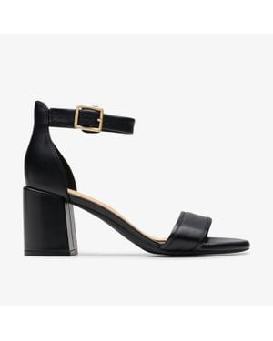 Clarks Ezoria Mae Leather - Black