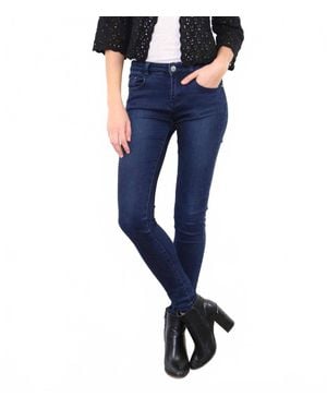 Choklate Paris Crochet Knit Bolero Cardigan - Blue
