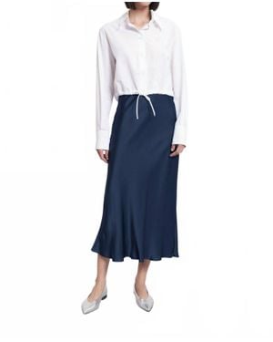 Ottod'Ame Viscose Skirt - Blue