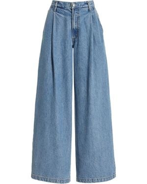 Agolde Ellis Pants, Baffle - Blue