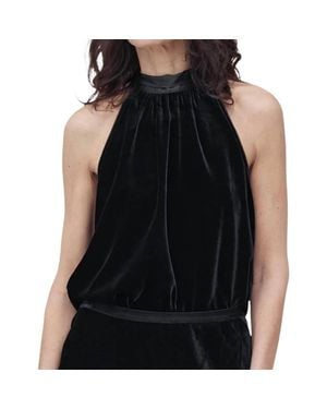 Go> By Go Silk For It Cutaway Top - Black
