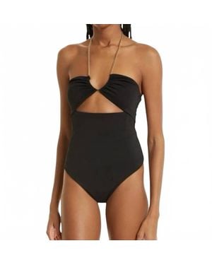 Alice + Olivia Sariya Cutout Bodysuit - Black