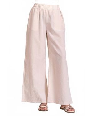 Elan Vita Wide Leg Pants - Pink
