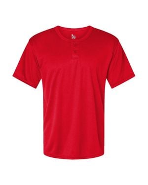 Alleson Athletic B-Core Placket Jersey - Red