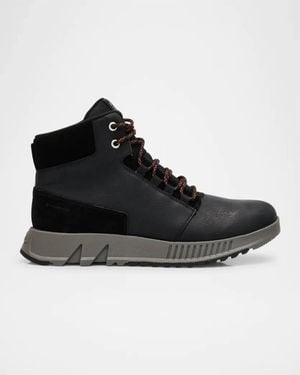 Sorel Mac Hill Mid Boot Suede Leather - Black