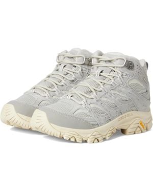 Merrell Moab 3 Mid J038392 Paloma Leather Waterproof Hiking Boots Dwa3691 - Metallic