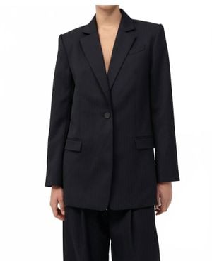 St. Agni Split Back Blazer - Black