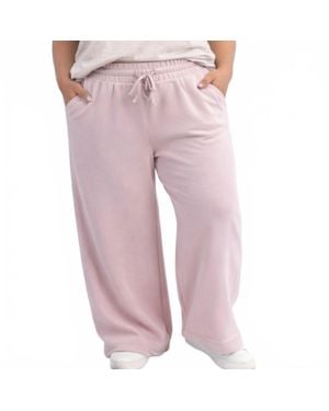 Rae Mode Luxe Curvy Pants - Red