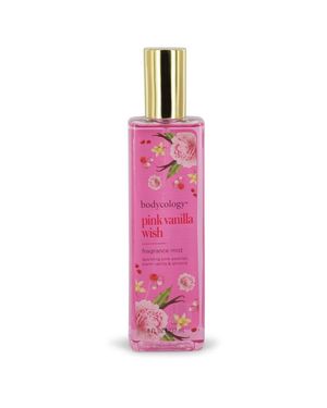 Bodycology 544264 8 Oz Vanilla Wish Perfume Fragrance Mist Spray For - Pink