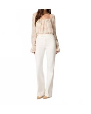 PAIGE Stevie Bootcut Jean - White