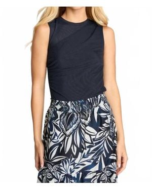 Caballero Devi Sleeveless Top - Blue