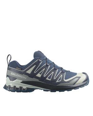 Salomon Rugged Trail Running Shoe With Breathable Mesh Upper - Blue