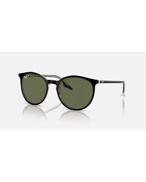 Ray-Ban Rb2204 Oval Sunglasses - Black