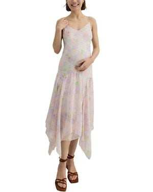 HATCH Maternity The Annette Dress - Pink
