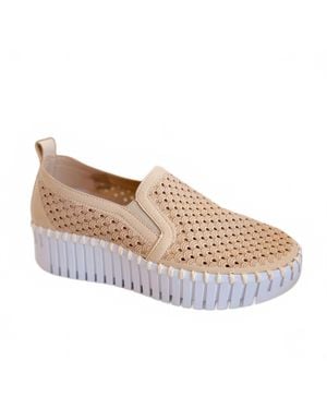Ilse Jacobsen Tulip Kit Platform Slip-On Sneaker - White