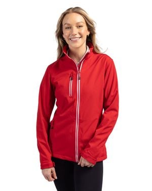 Clique Ladies' Telemark Softshell Jacket - Red