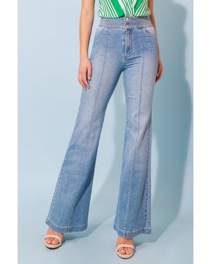TRUEDAMES Grand Party Denim Jeans - Blue