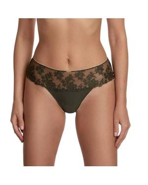Ajour Cibeles Seemless Back Thongs - Green