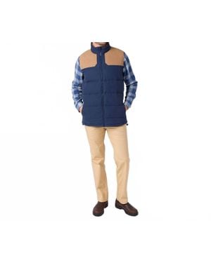 Mountain Khakis Ryker Peak Down Vest - Blue