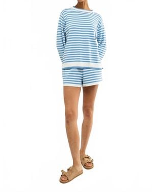 Smith & Quinn Porter Knit Short - Blue