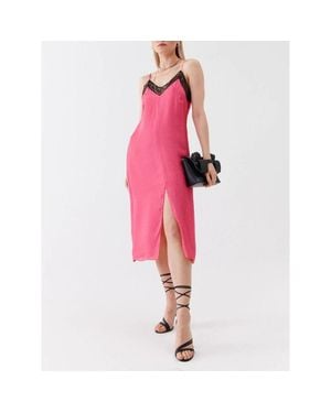 Patrizia Pepe Viscose Casual Dress - Pink
