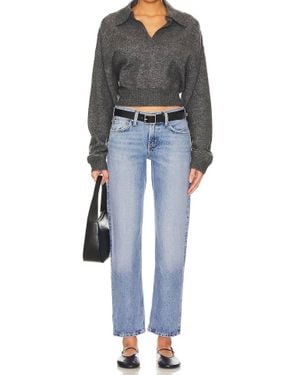 Agolde Amber Lowrise Straight Jeans - Blue