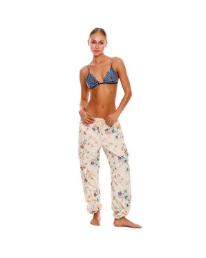 Agua Bendita Lolita Crop Top - Metallic