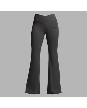 Blvck Paris Blvck Medusa Flare Leggings - Gray
