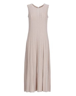 D. EXTERIOR Viscose Dress With All-Over Sequin Details - Pink