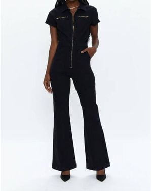 Pistola Martina Flare Jumpsuit - Blue