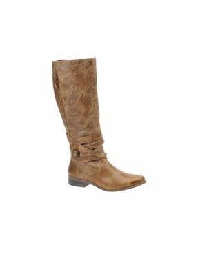 Kenneth Cole Zap Iness Riding Boots - Black