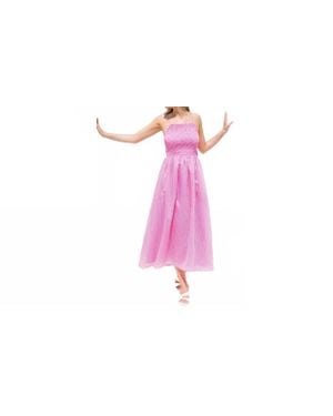 Thml Bristol Smocked Dress - Black
