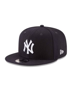 KTZ 9Fifty Basic Snapback Cap Mlb 11591024 New York Yankees Hat - Black