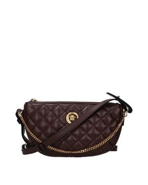 Versace Handbags/Chocolate Leather - Brown