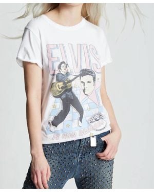 Recycled Karma Sun Records X Elvis Presley Memphis Tee - White