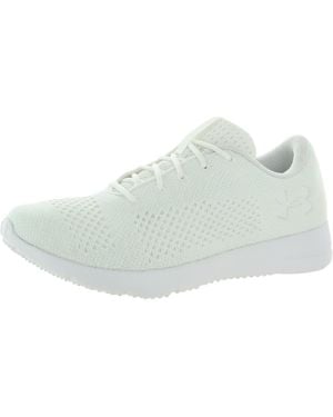 Under Armour Rapid Breathable Knit Running Shoes - White